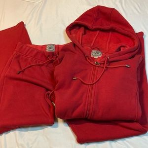 UGG Red sweatsuit